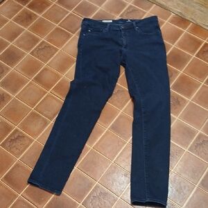 Ag Adriano Goldschmeid Pima Mid Rise Cigarette Jean